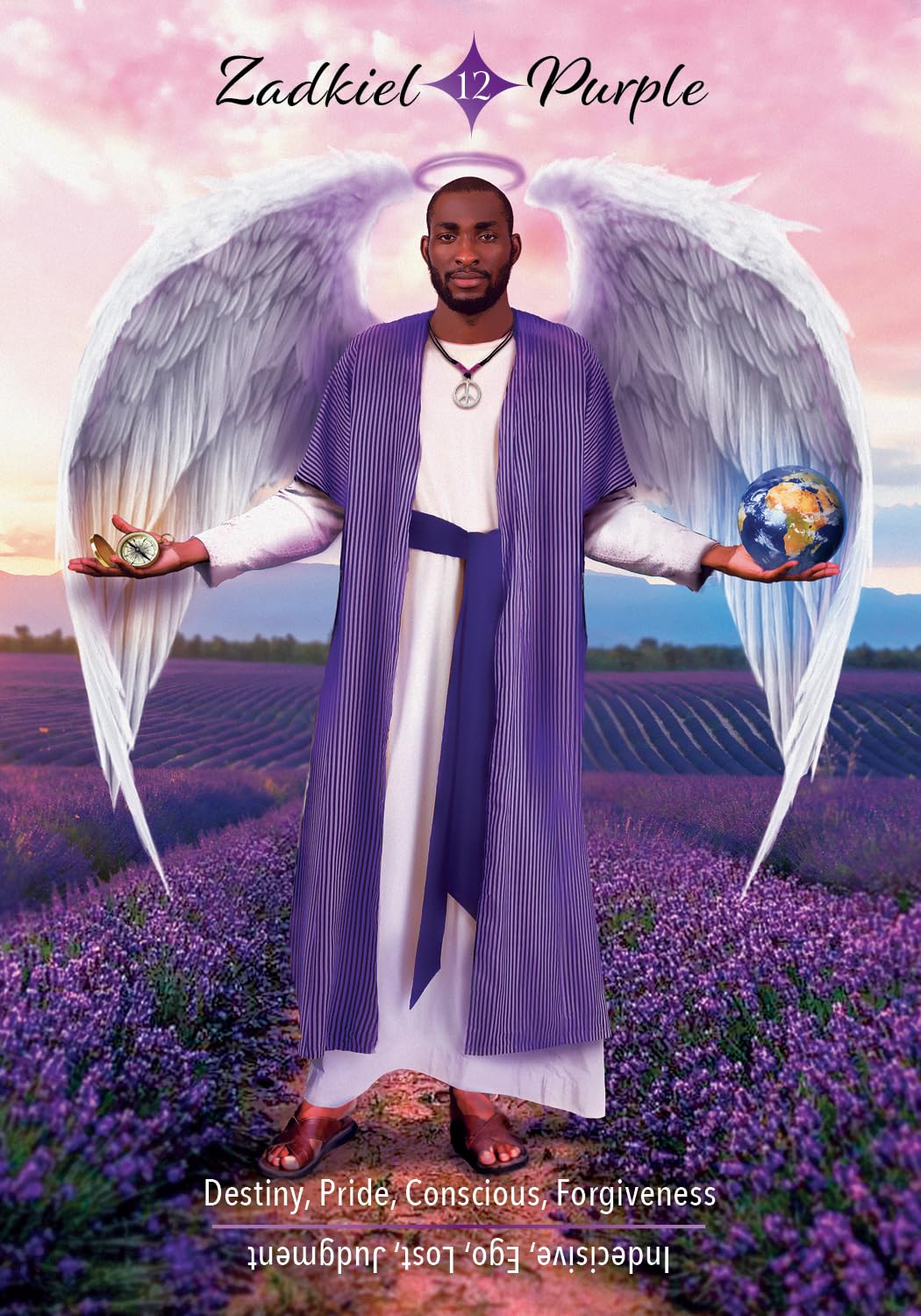 Angels and Auras Oracle kortos Hay House