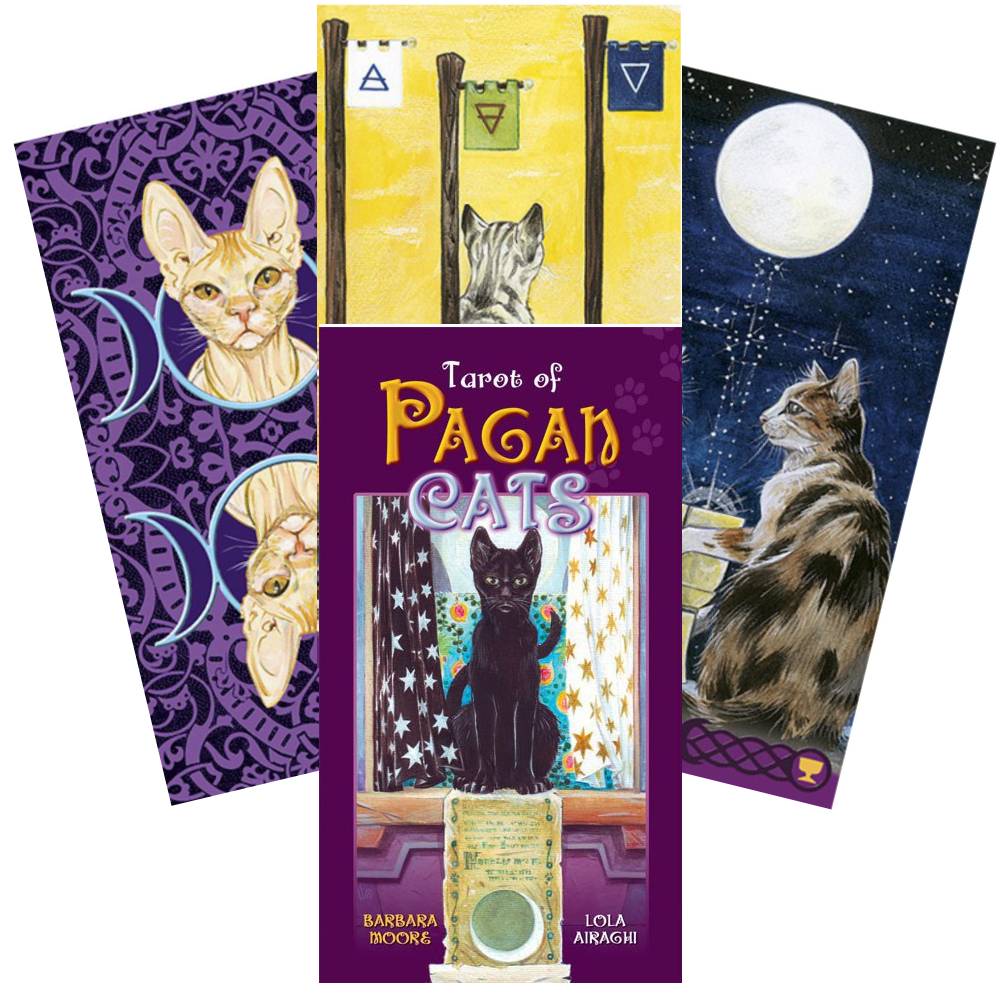 Tarot Of Pagan Cats kortos Lo Scarabeo