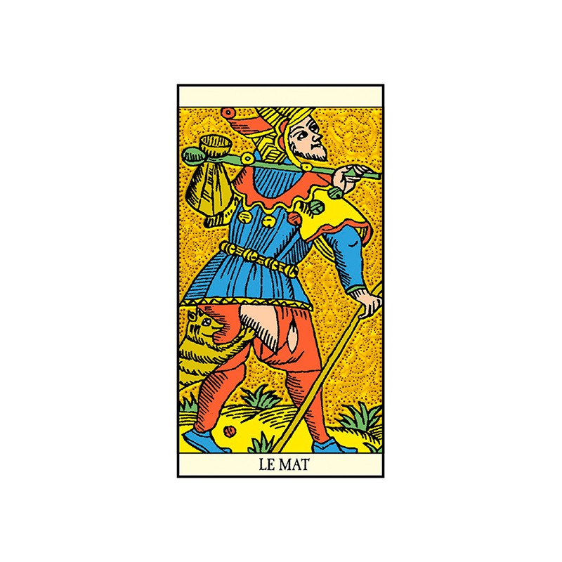 Golden Tarot of Marseille Kortos Lo Scarabeo