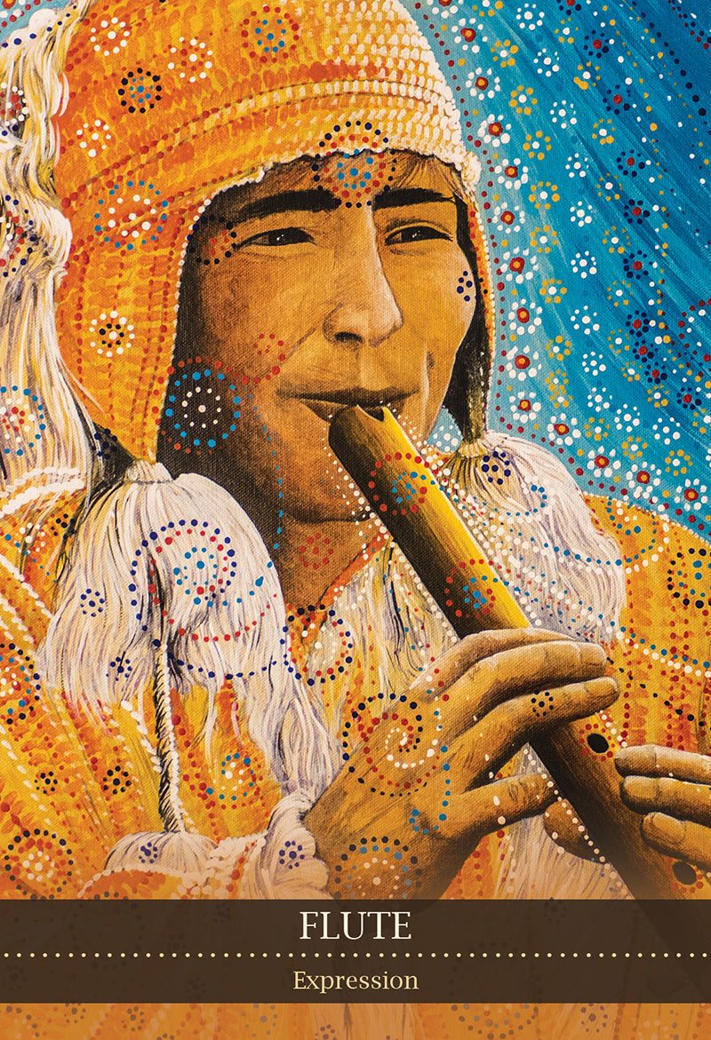 Shamanic Medicine Oracle kortos Blue Angel