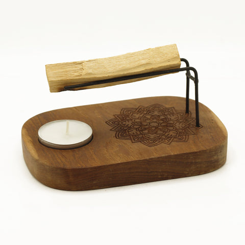 Palo Santo smilkalinė – Hamsa Ancient Wisdom - OBUOLYS