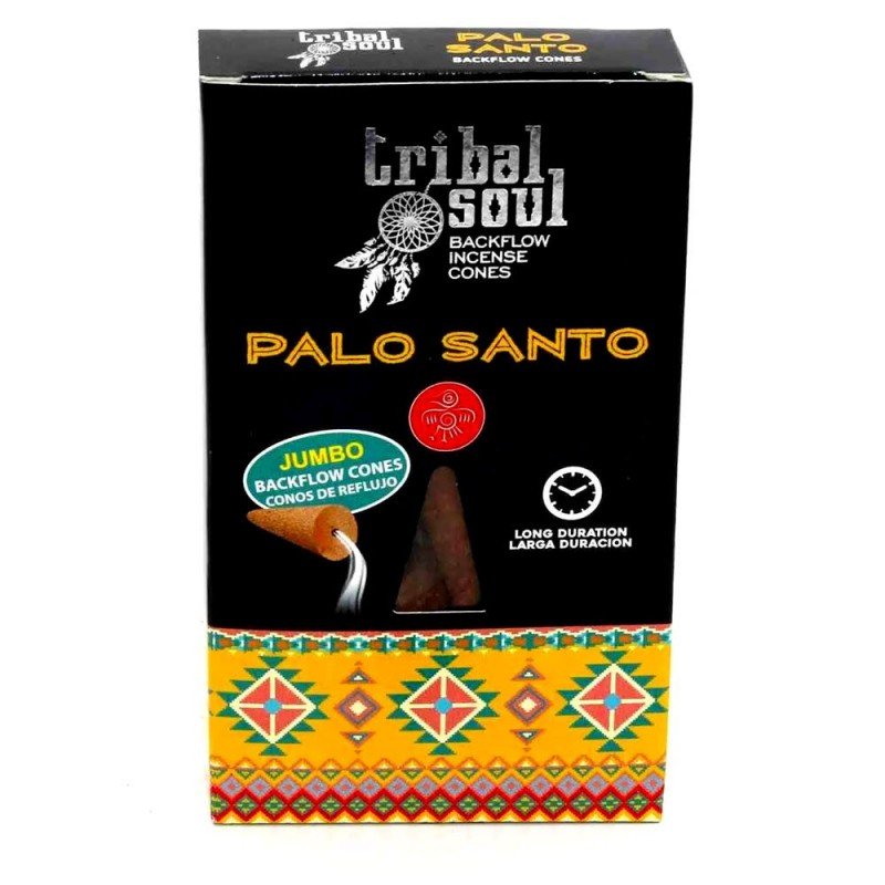 Palo Santo – Tribal Soul Backflow Incense kūginiai smilkalai Hari Darshan - OBUOLYS