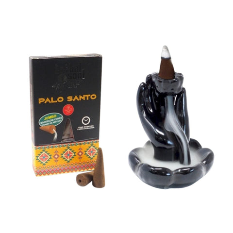 Palo Santo – Tribal Soul Backflow Incense kūginiai smilkalai Hari Darshan - OBUOLYS