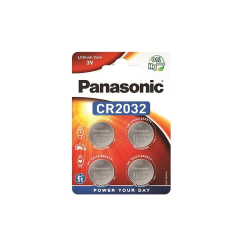 Panasonic CR2032 ličio baterijos 4 vnt. - OBUOLYS