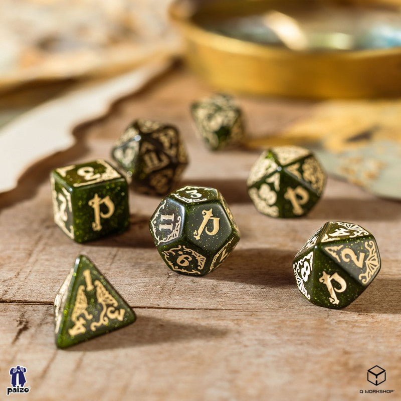Pathfinder Arcadia kauliukų rinkinys Q - workshop - OBUOLYS