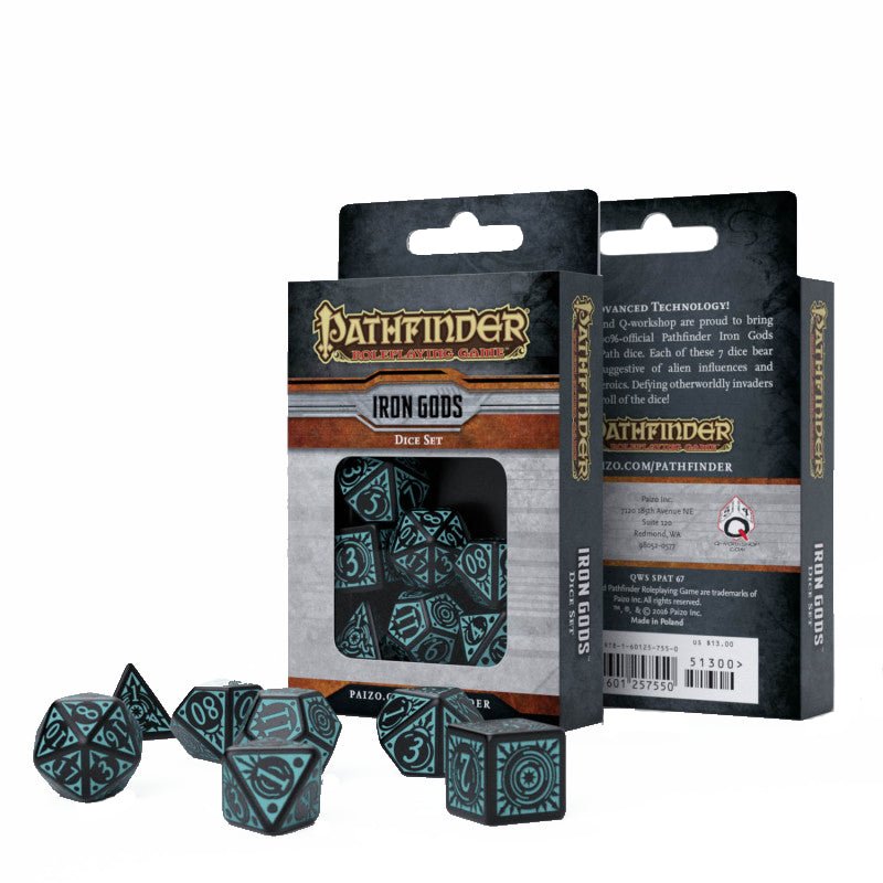 Pathfinder Iron Gods RPG kauliukų rinkinys - OBUOLYS