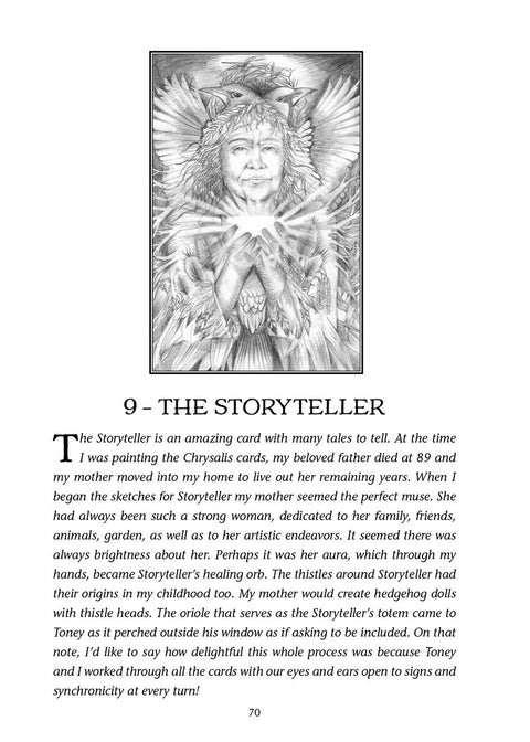 Chrysalis Tarot Knyga US Games Systems