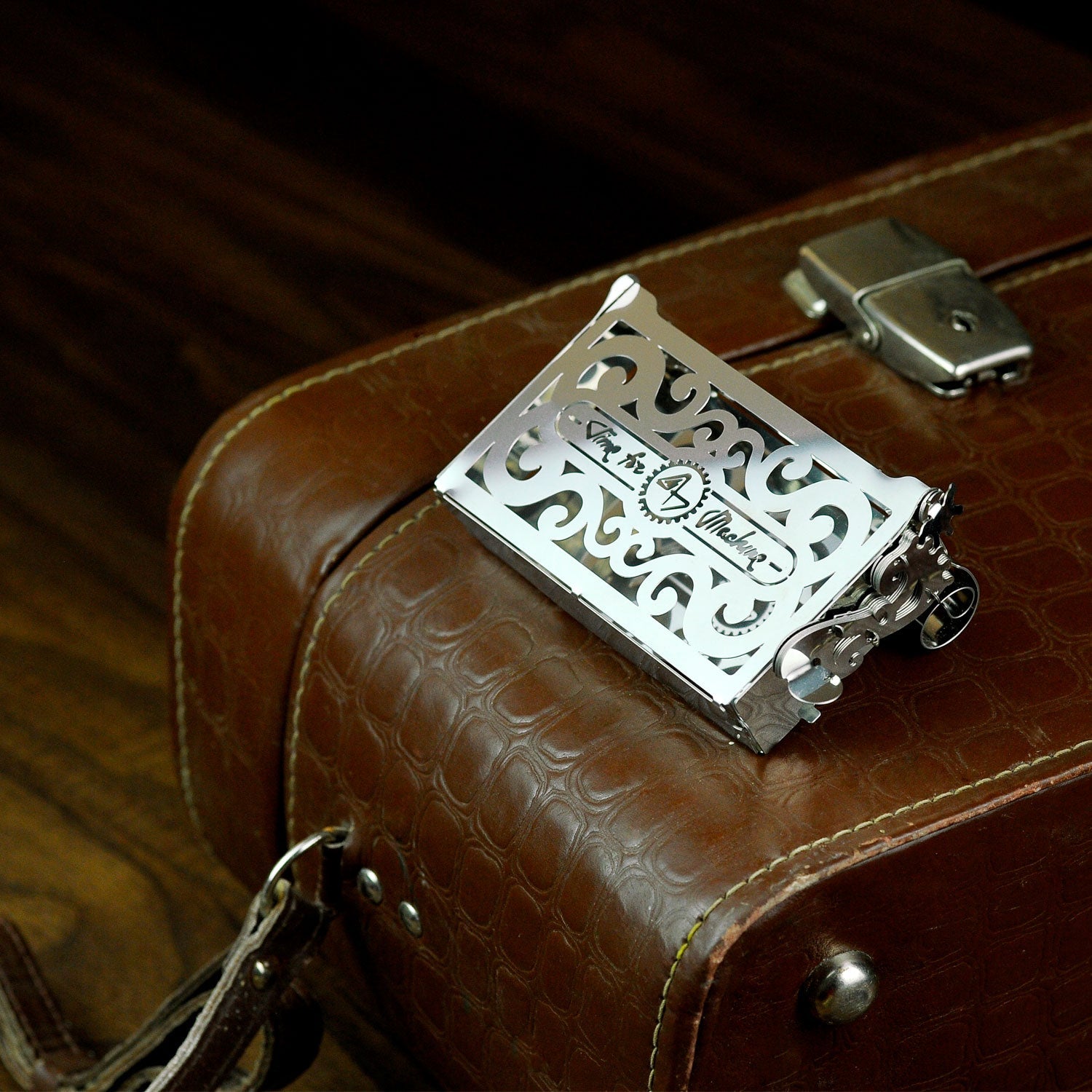 Perfecto Card Case kontstruktorius Time For Machine - OBUOLYS