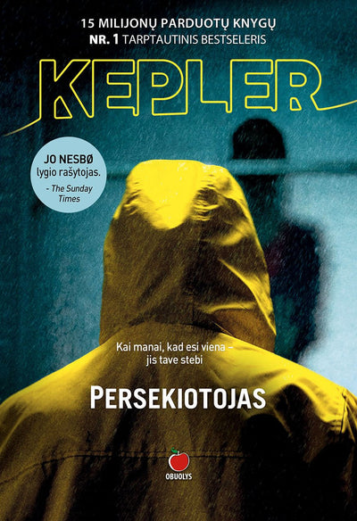 PERSEKIOTOJAS: Kai manai, kad esi viena... jis tave stebi – penktasis detektyvo Jono Linos serijos romanas - OBUOLYS