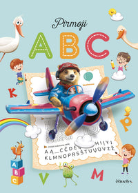 Pirmoji ABC: rašymo ranka pratybų knyga – puiki dovana būsimajam mokinukui + galimybė personalizuoti vaiko vardu!
