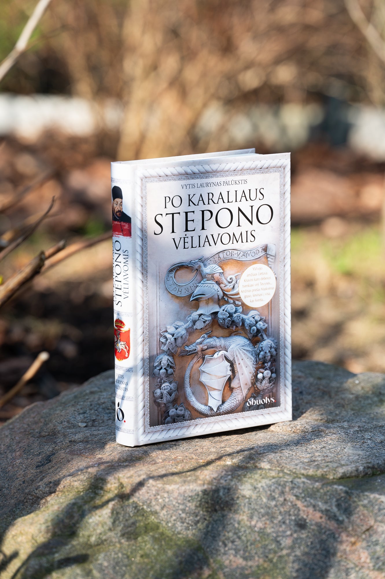 PO KARALIAUS STEPONO VĖLIAVOMIS: aistros, mūšiai, auksas ir nuodai, intrigos ir netikėti siužeto vingiai – tai istoriografine medžiaga paremtas pasakojimas apie XVI amžiaus Lietuvą - OBUOLYS