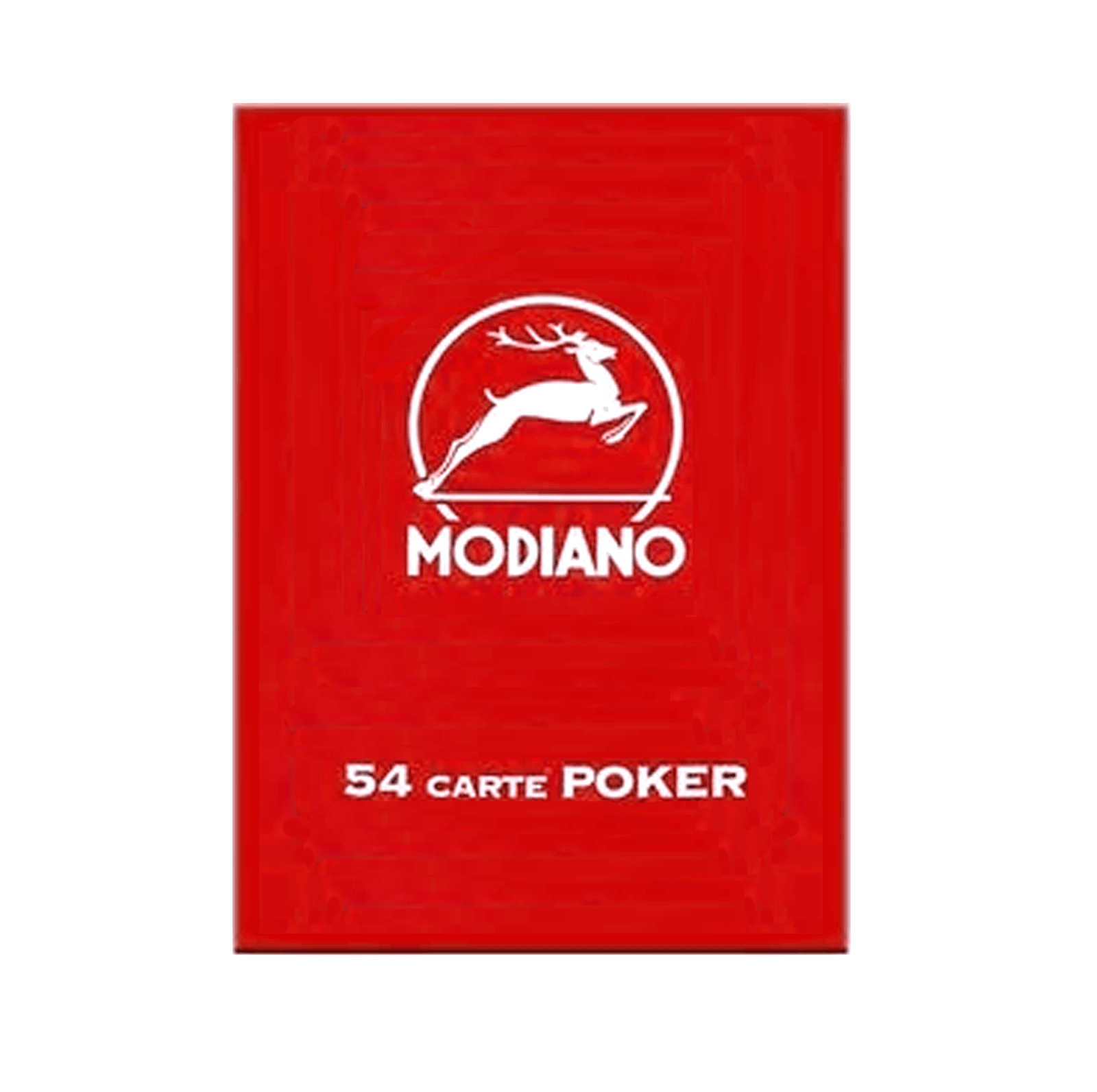 Poker Club F/N kortos (raudonos) Modiano - OBUOLYS