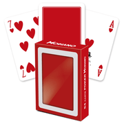 Poker Club F/N kortos (raudonos) Modiano - OBUOLYS