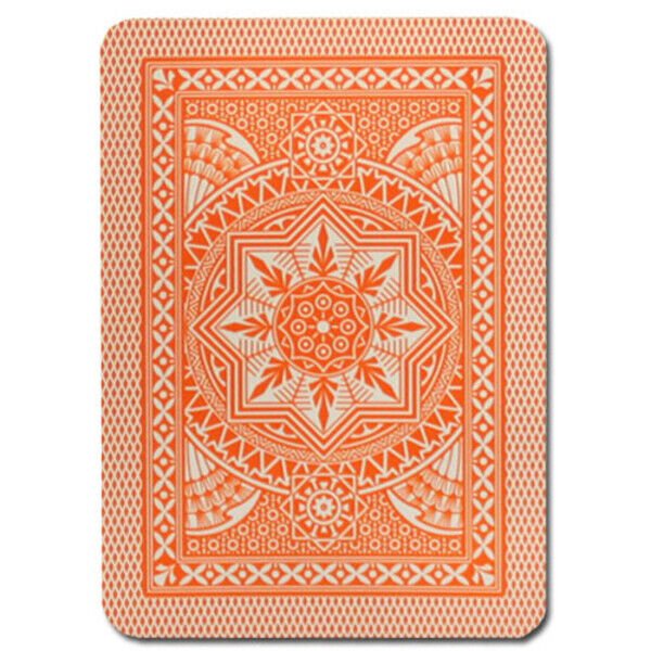 Poker žaidimo kortos (oranžinės) Modiano - OBUOLYS