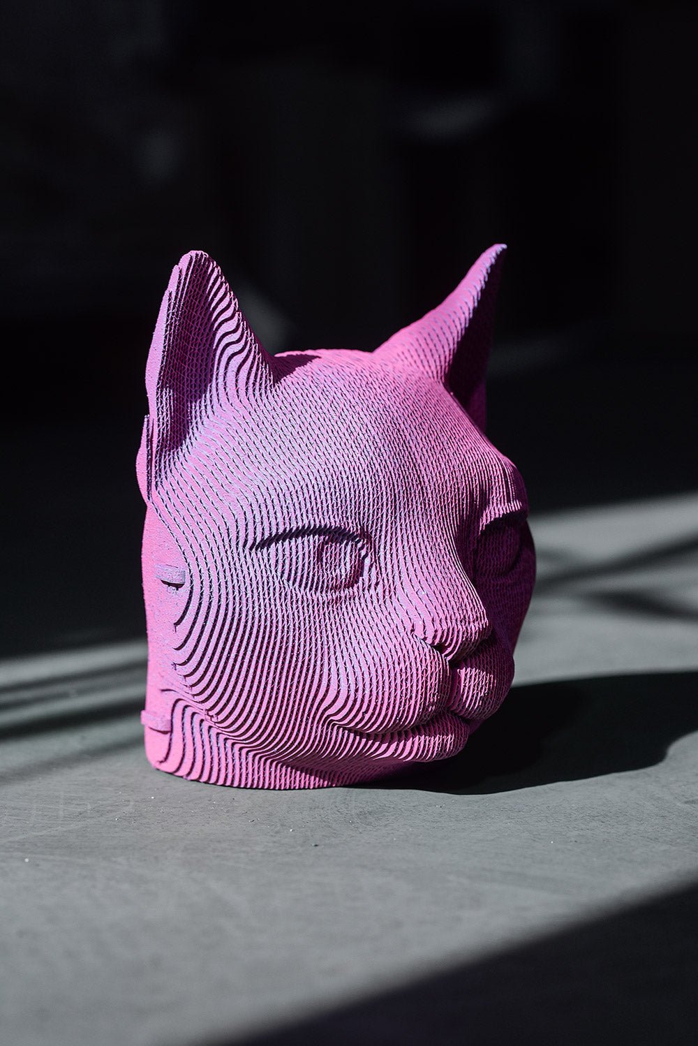 PONAS KATINAS: surenkama 3D dėlionė - skulptūra - OBUOLYS