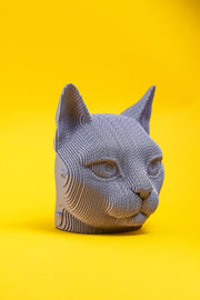 PONAS KATINAS: surenkama 3D dėlionė - skulptūra - OBUOLYS