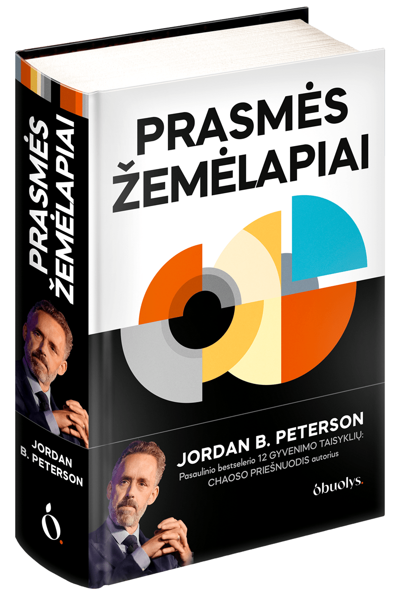 PRASMĖS ŽEMĖLAPIAI: garsusis Jordanas B. Petersonas pristato net 600 psl. svarbiausią gyvenimo kūrinį - OBUOLYS