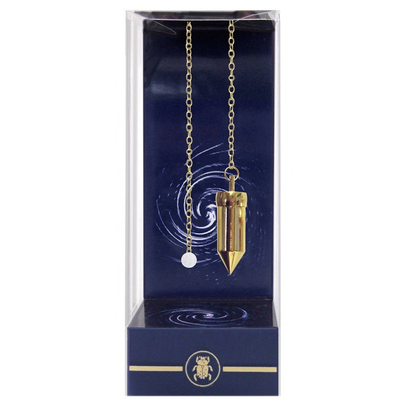 Premium Equilibrium Gold Chamber Pendulum Švytuoklė Lo Scarabeo - OBUOLYS