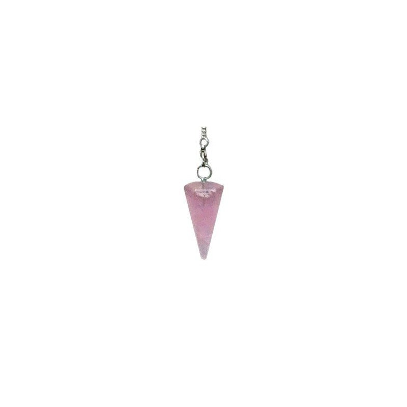 Premium Rose Quartz Chakra Pendulum Švytuoklė Lo Scarabeo - OBUOLYS