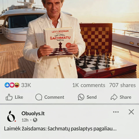 Kaip laimėti šachmatų partiją | Mokykis. Žaisk. Laimėk.