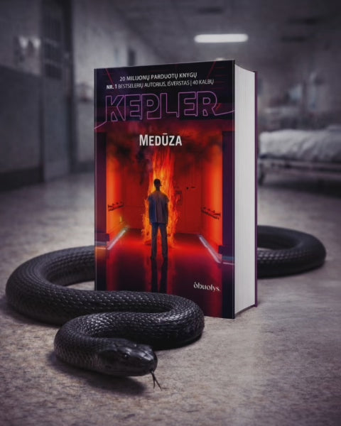 Įkelti vaizdo įrašą: Medūza: laukiamiausia Lars Kepler knyga - pasaulinė premjera!