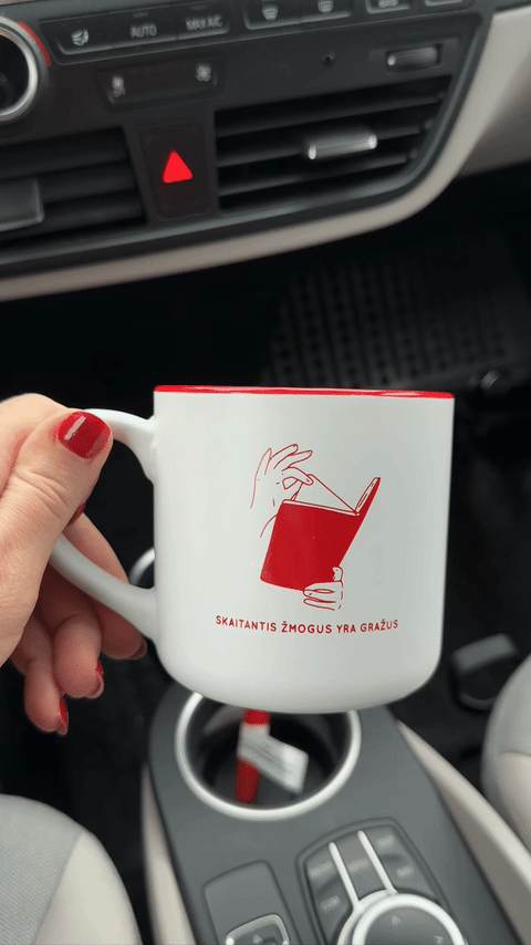 PUODELIS „SKAITANTIS ŽMOGUS YRA GRAŽUS“: įkvėpimo akimirkoms