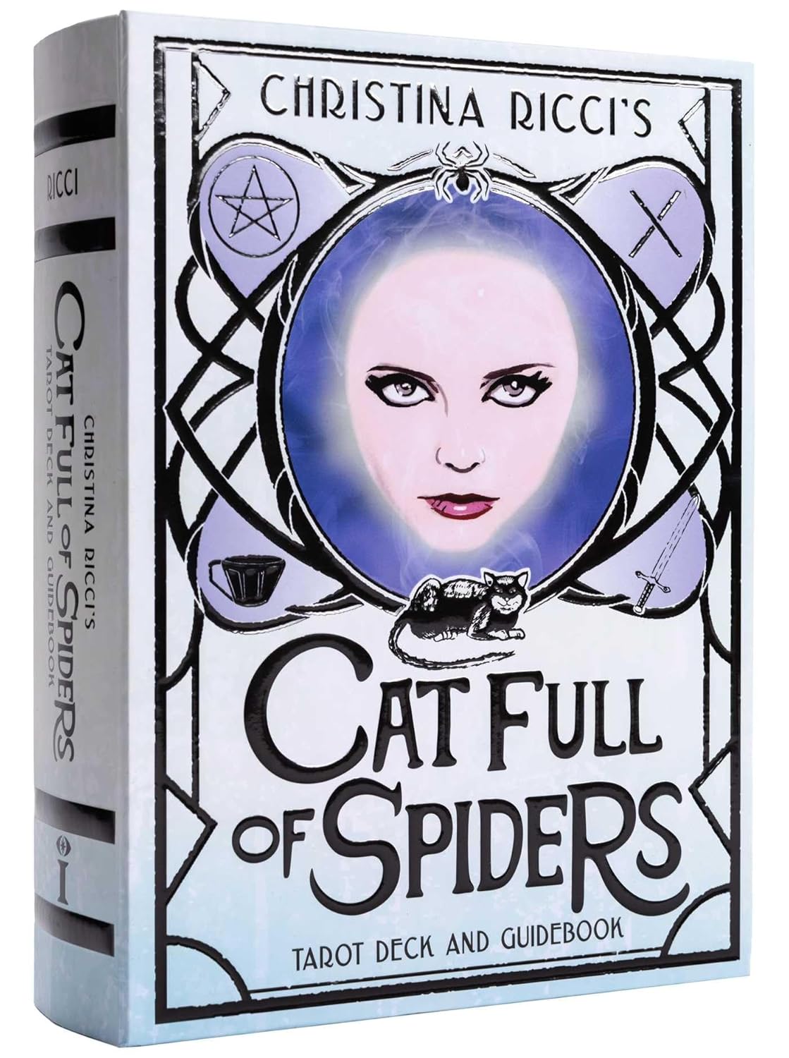 Christina Ricci's Cat Full of Spiders Taro kortos ir vadovas Insight Editions