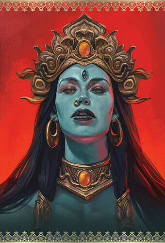 Kali Oracle Pocket Edition kortos Blue Angel