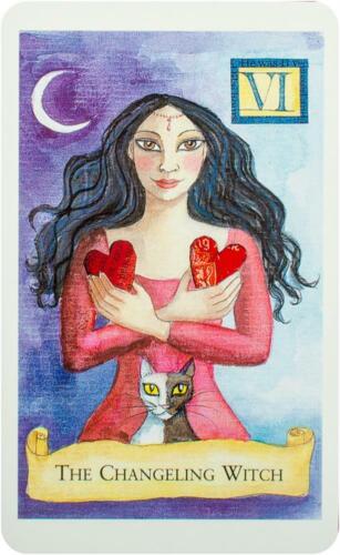 The modern wiccan box of spells cards burtų kortos Cico Books