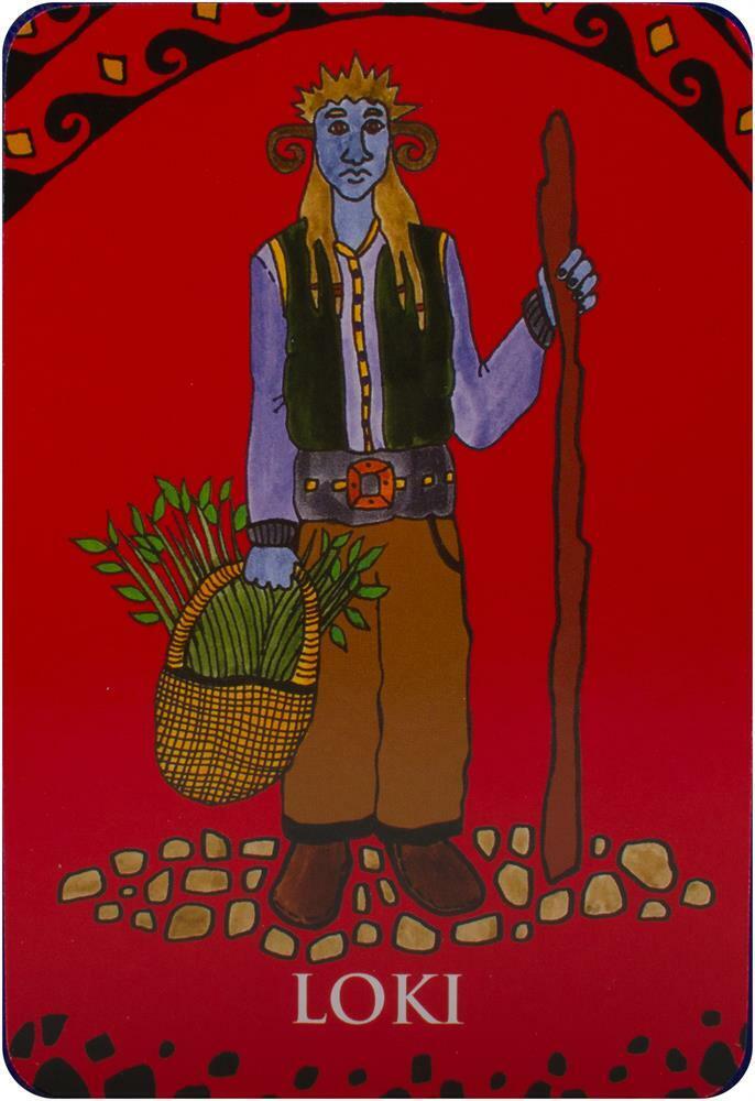 Odin And The Nine Realms Oracle kortos Findhorn Press