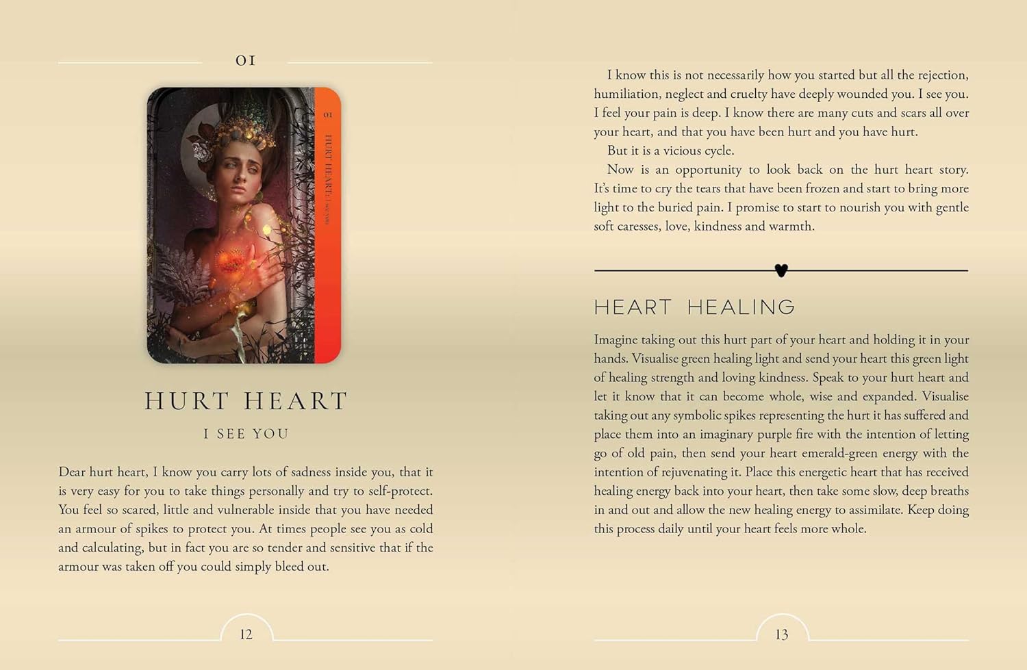 Healing Heart Oracle kortos Rockpool