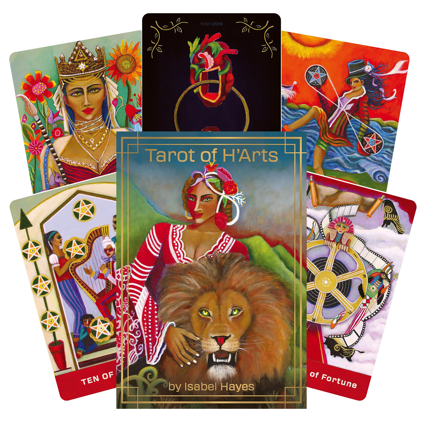 Tarot of H'Arts Taro kortos US Games Systems