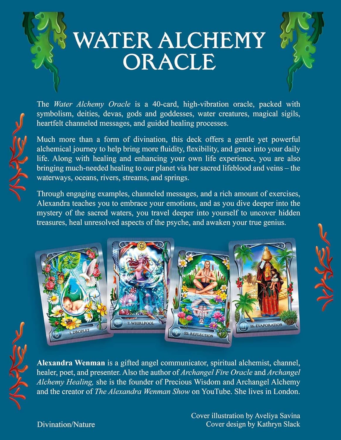 Water Alchemy Oracle kortos Findhorn Press