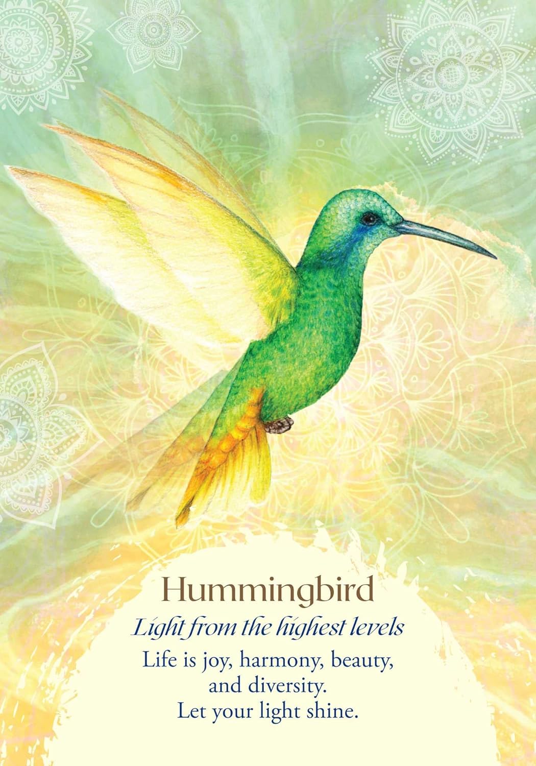 Oracle of the Birds kortos Findhorn Press