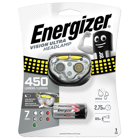 Energizer Vision Ultra Headlamp UPN-158411 prožektorius ant galvos