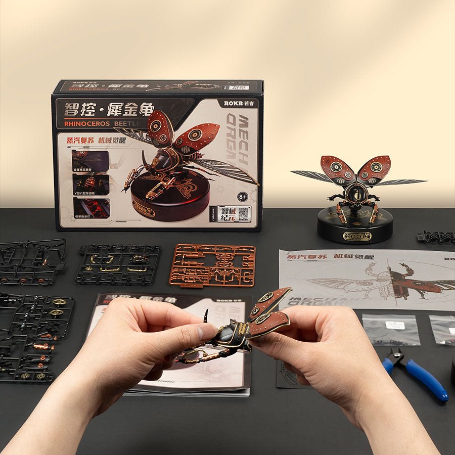 RAGVABALIS: 3D dėlionė mechanikos entuziastams - OBUOLYS