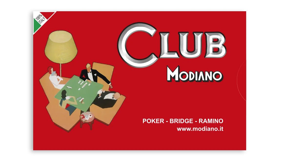 Ramino Poker Club Bridge Modiano Žaidimo kortos - OBUOLYS