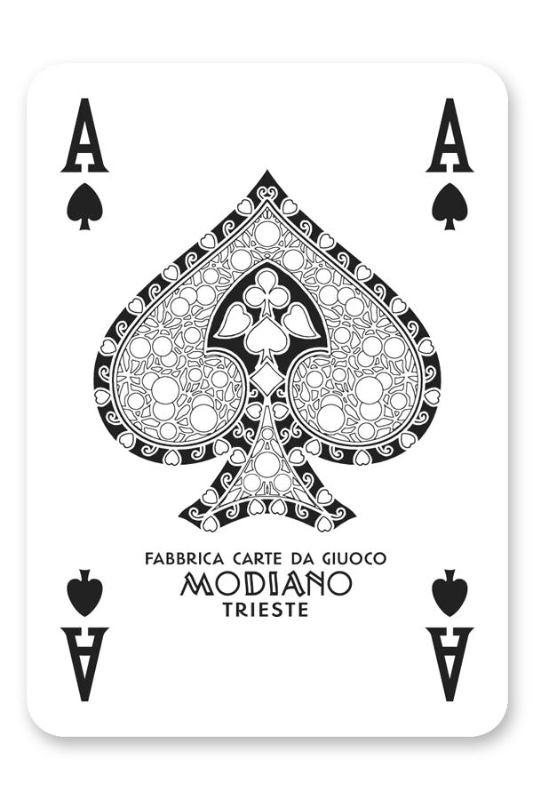 Ramino Poker Club Bridge Modiano Žaidimo kortos - OBUOLYS