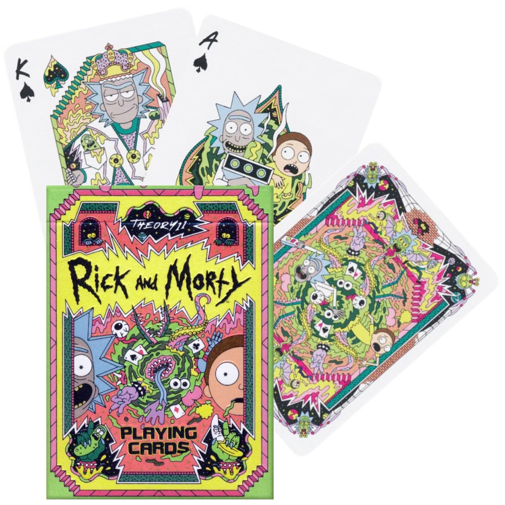 Rick and Morty žaidimo kortos Theory11 - OBUOLYS