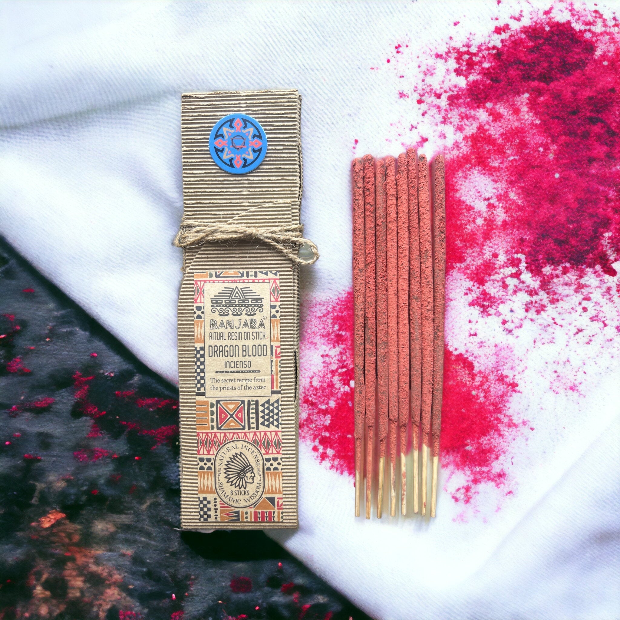 Ritual Resin on Stick Dragon Blood smilkalai Banjara - OBUOLYS