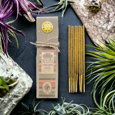 Ritual Resin on Stick Lemon Grass smilkalai Banjara - OBUOLYS