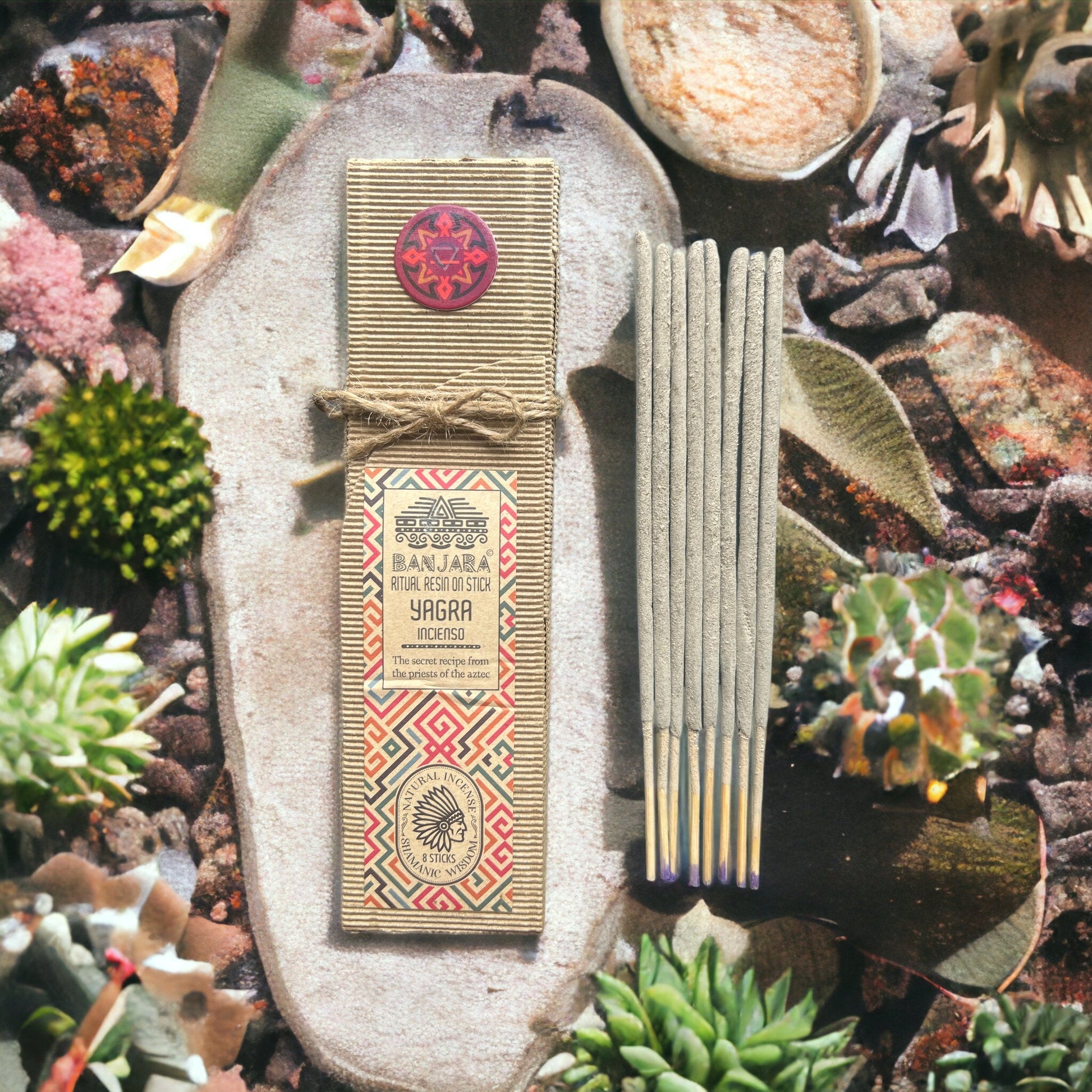 Ritual Resin on Stick Yagra smilkalai Banjara - OBUOLYS
