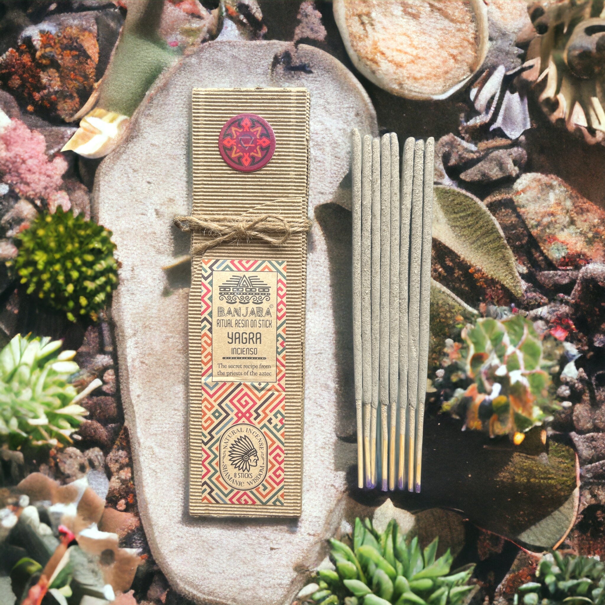 Ritual Resin on Stick Yagra smilkalai Banjara - OBUOLYS