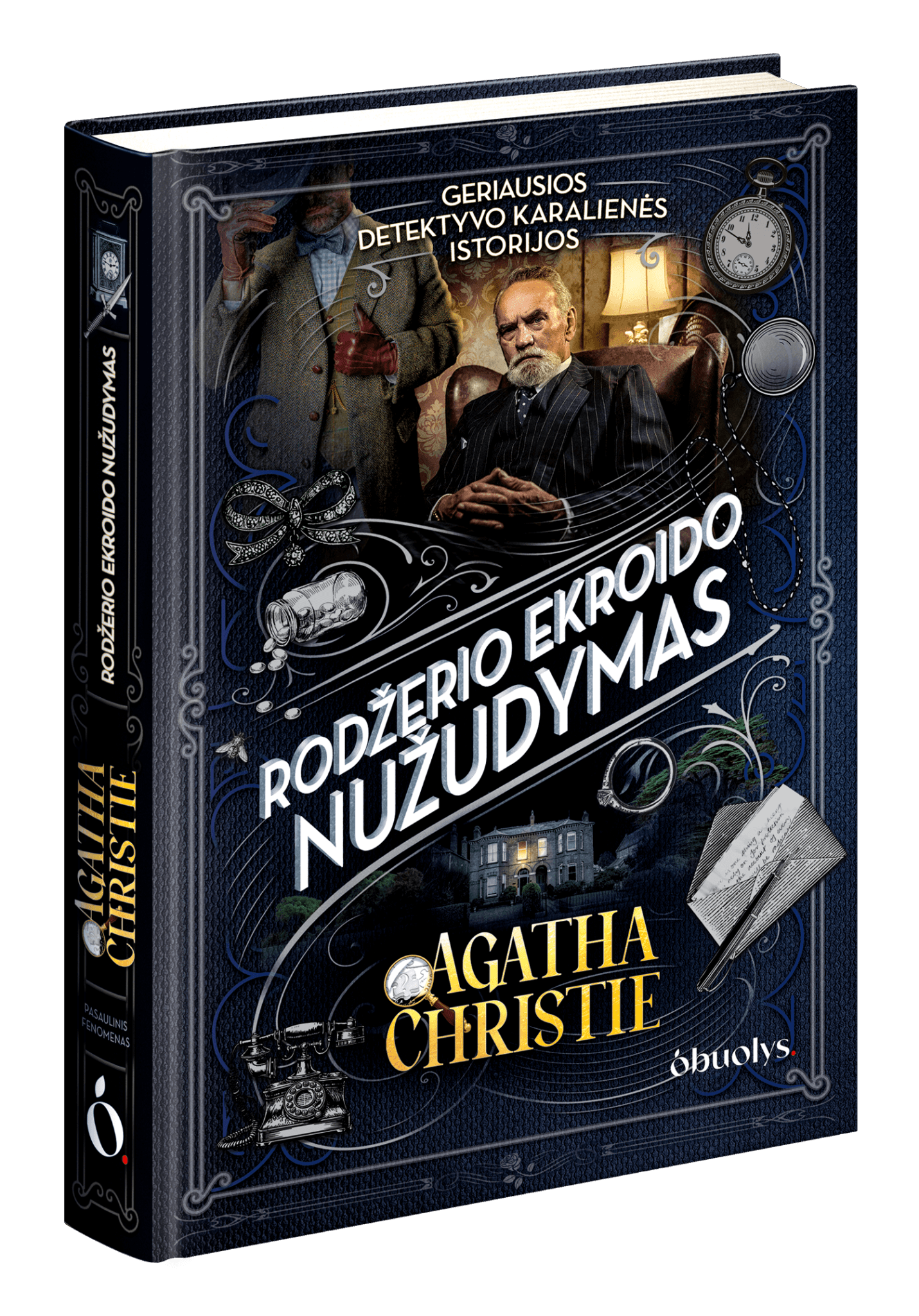 RODŽERIO EKROIDO NUŽUDYMAS: Agathos Christie detektyvas apie vyrą, kuris žinojo per daug... - OBUOLYS