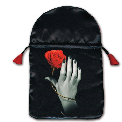 Rose Hand satininis maišelis kortoms Lo Scarabeo - OBUOLYS
