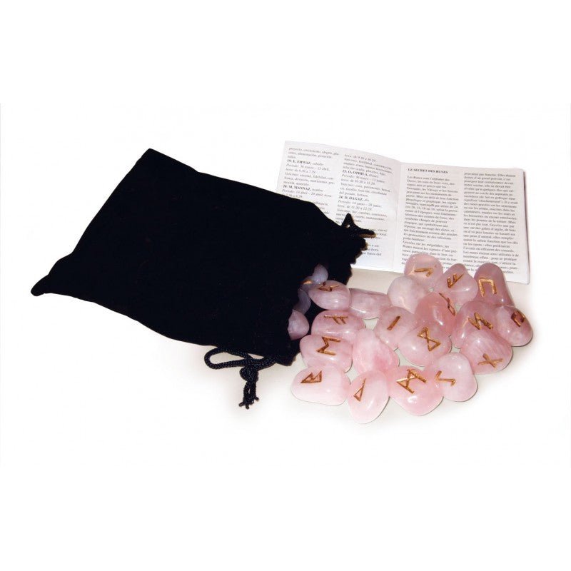 Rose Quartz runos Lo Scarabeo - OBUOLYS