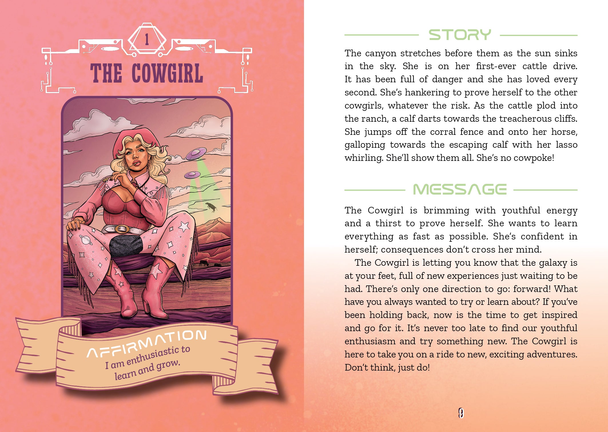 Cowgirls and Aliens Orakulo kortos Rockpool