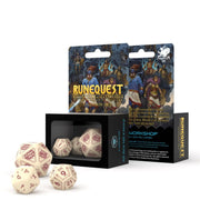 Runequest expansion kauliukų rinkinys smėlio ir bordinės sp - OBUOLYS
