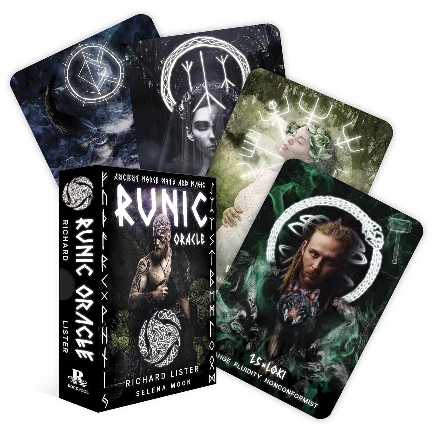 Runic Oracle kortos Rockpool Publishing - OBUOLYS