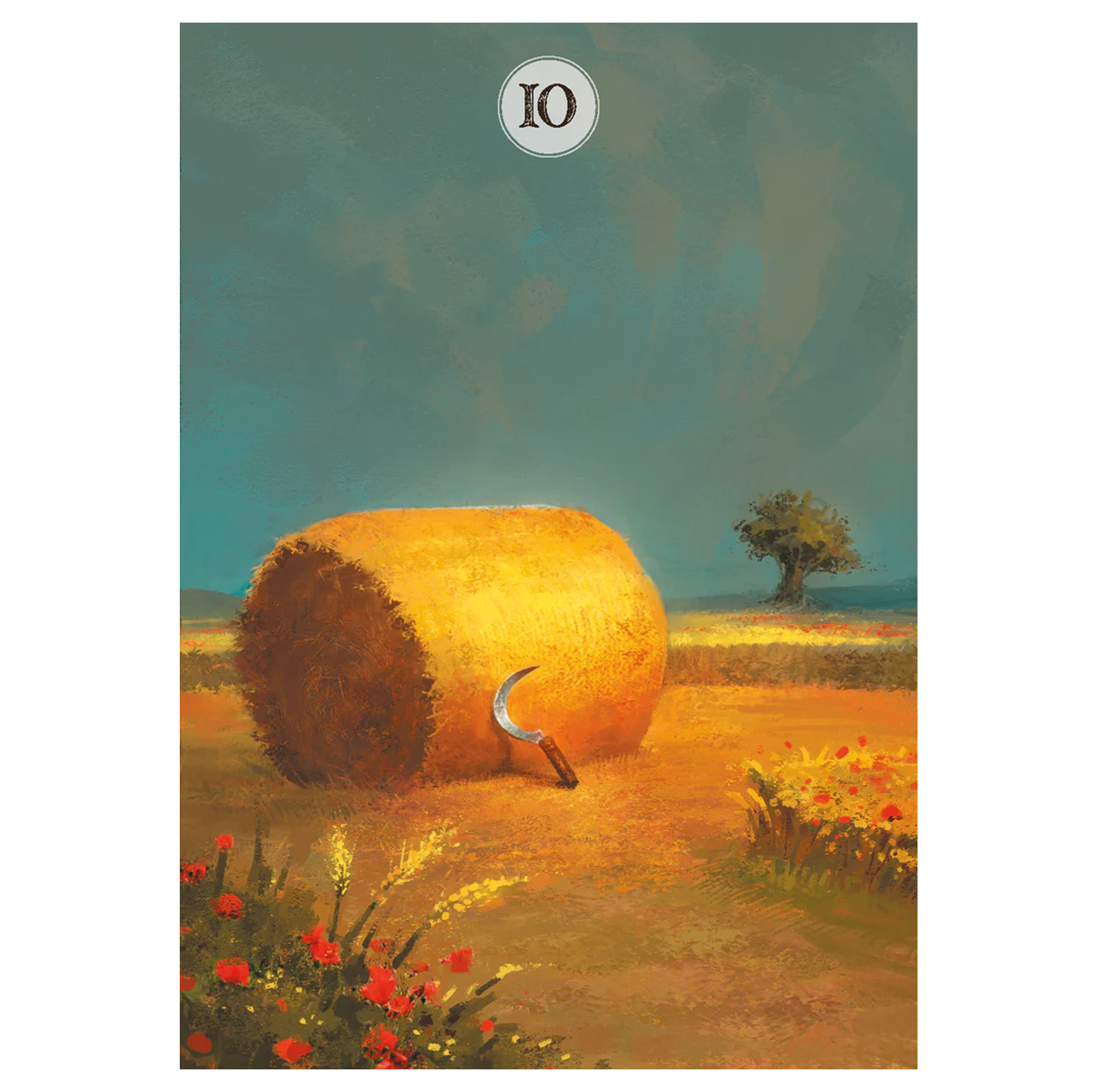 Herbs & Plants Lenormand oracle kortos Lo Scarabeo